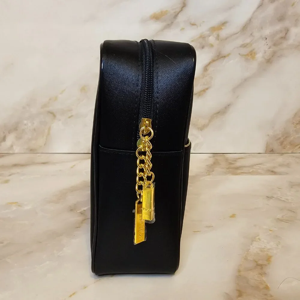 Estee Lauder Cosmetic Bag with Eye Mask, Black